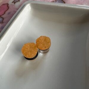 Orange Crystal Plugs